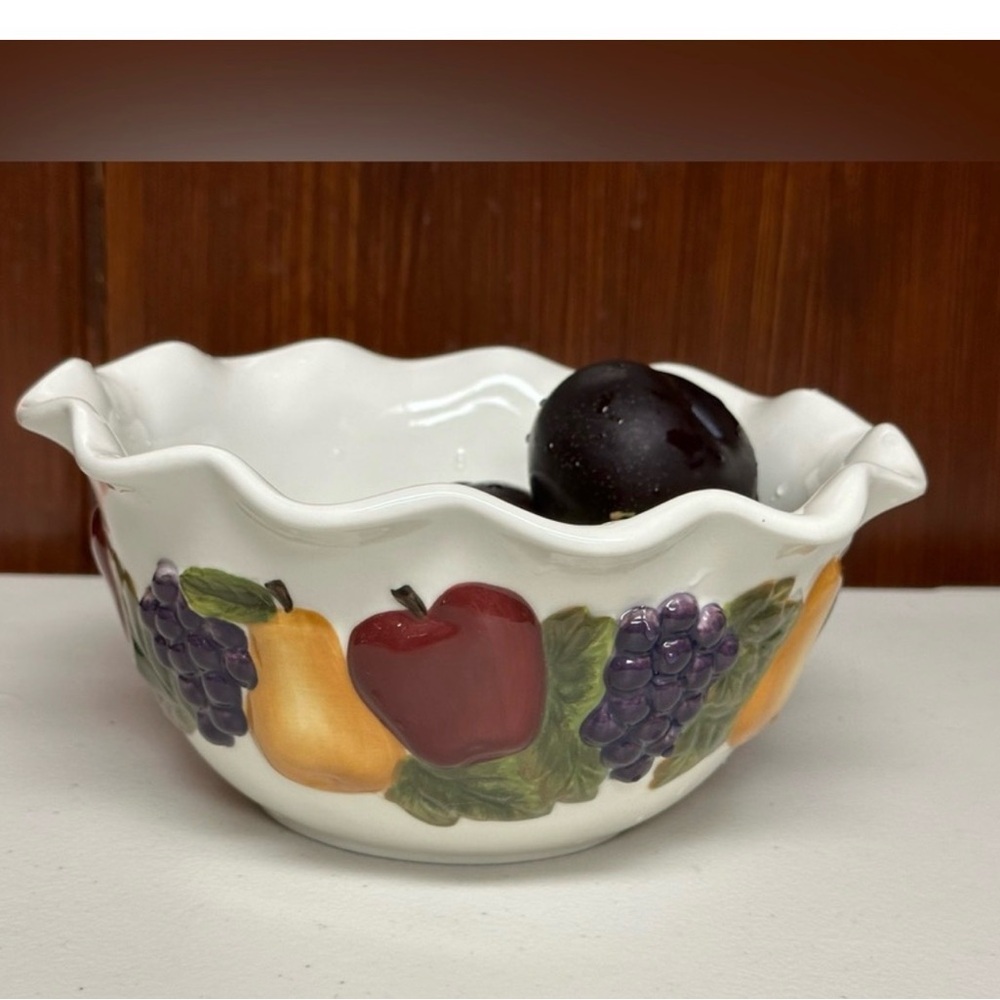 Sonoma Villa Embossed fruits Kitchenware mixing bowl